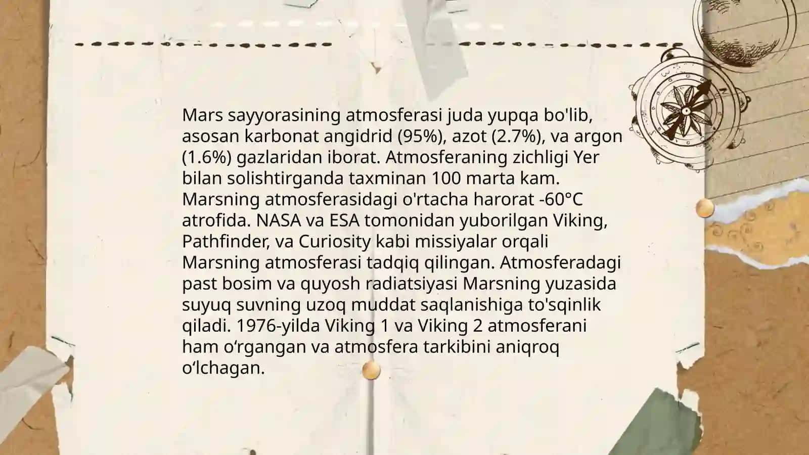 Mars sayyorasi tadqiqotlari 3
