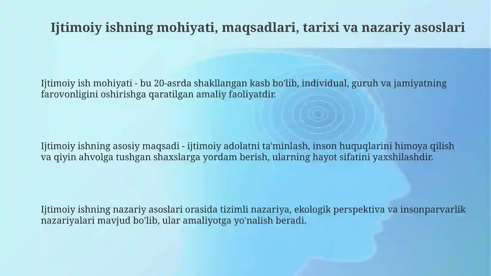 Hayotiy faoliyating turlari 3