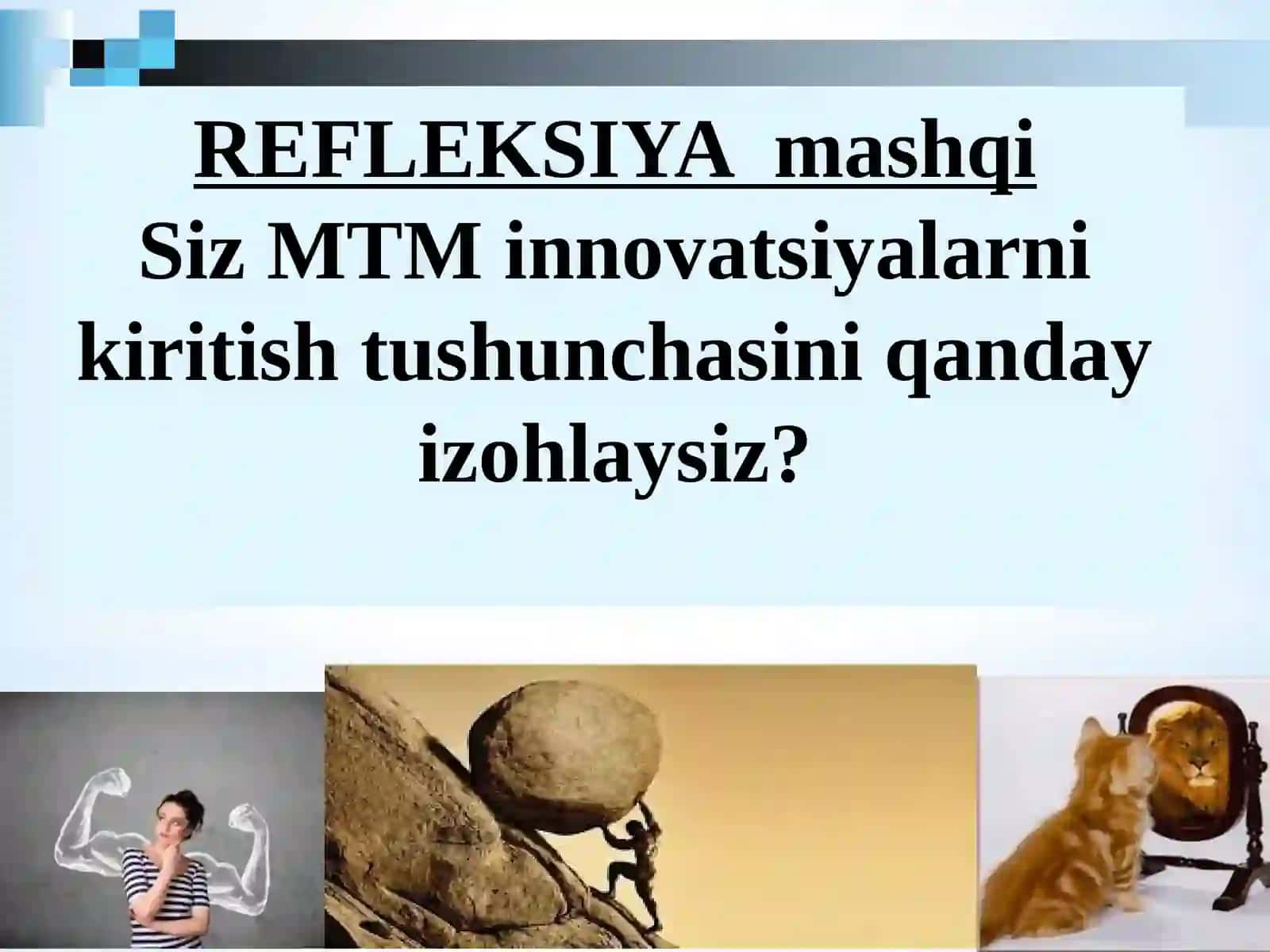 Innovatsiya va innovatsion texnologiyalar 3