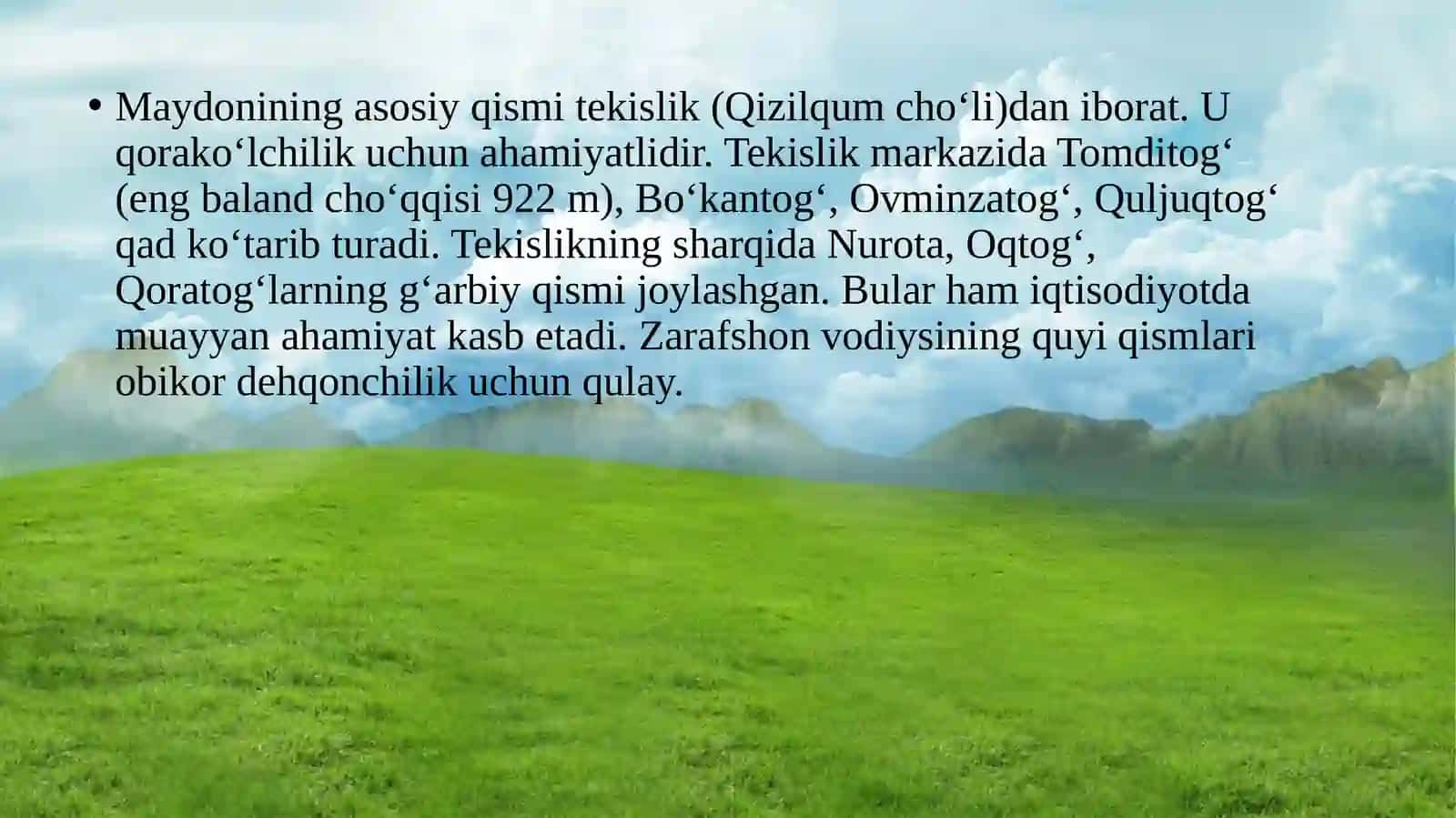 Zarafshoni iqtisodiyrayoni 3