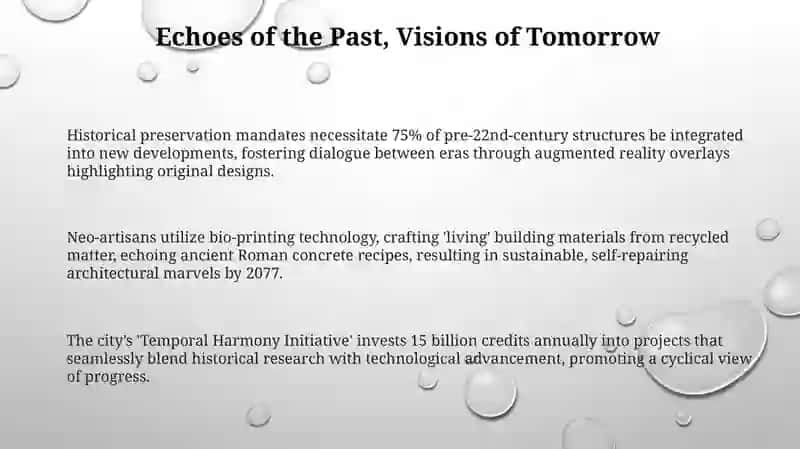 Echoes of the Past, Visions of Tomorrow 3