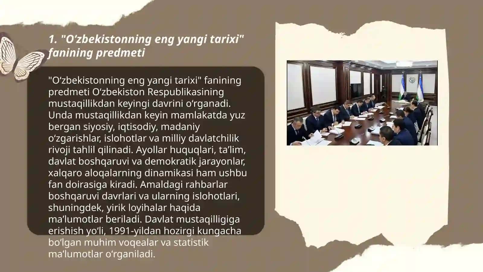 Oʻzbekistonning eng yangi tarixi 3