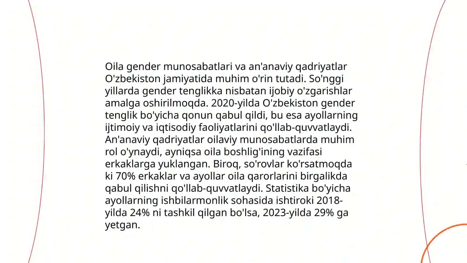 Oila gender munosabatlar elementi sifatida 3