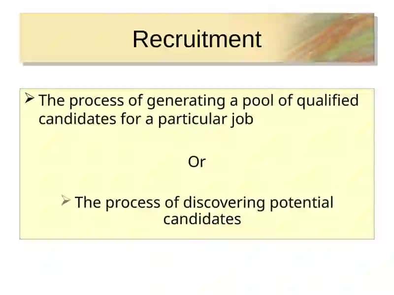 Recruitment 3