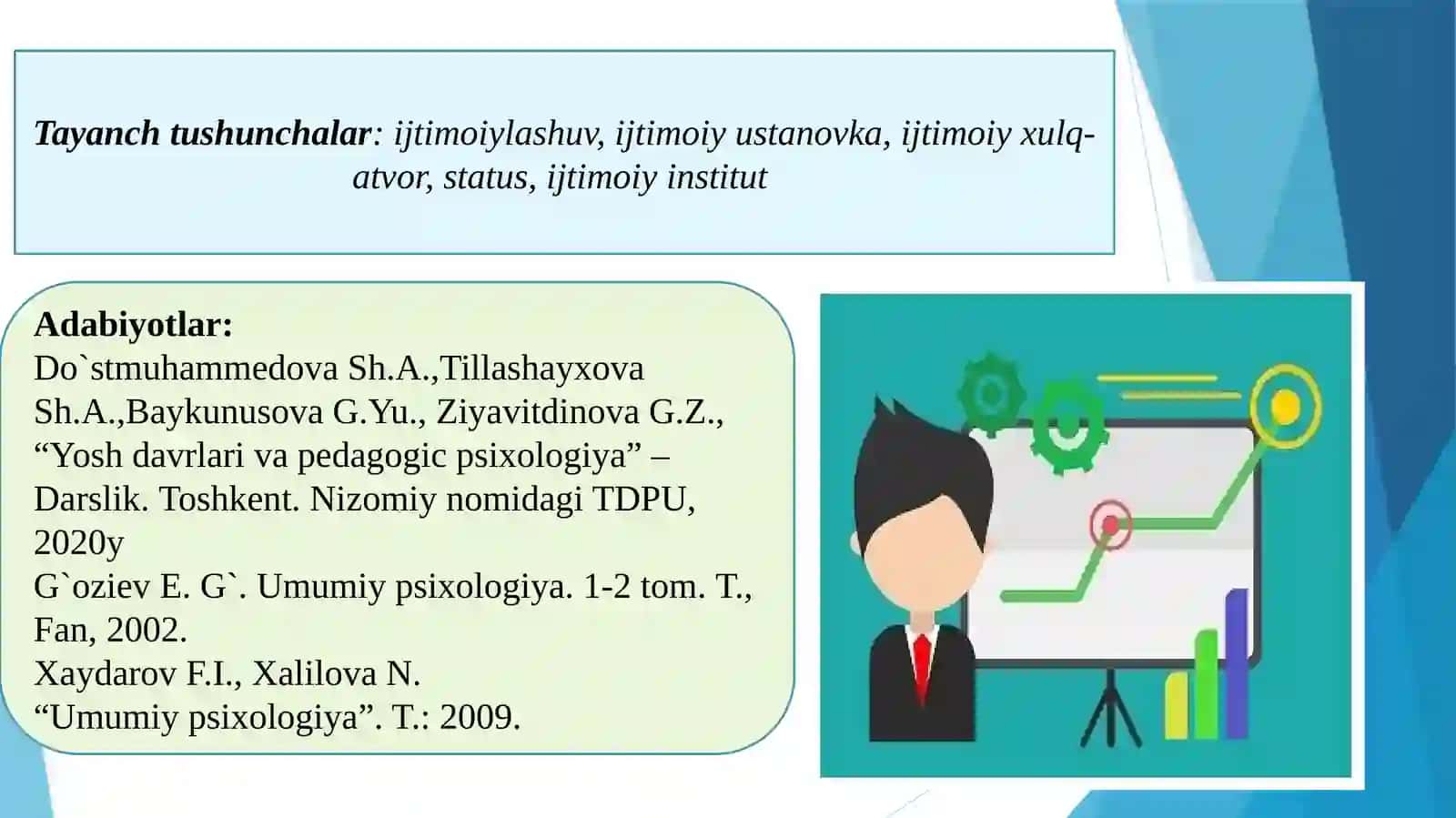 Shaxsning ijtimoiylashuvi va ijtimoiy xulqatvor 3