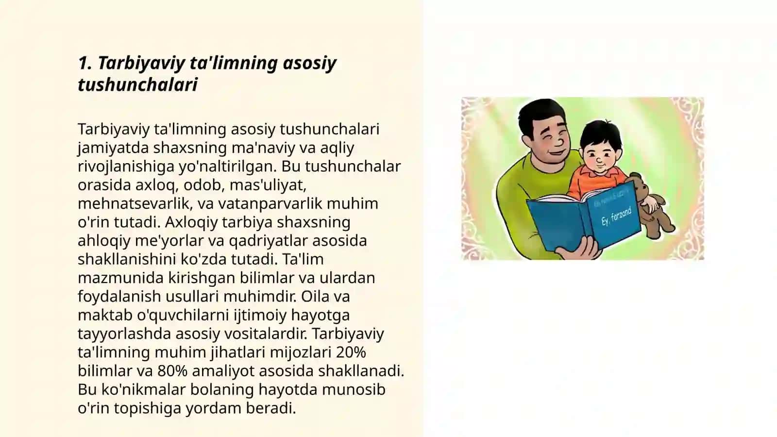 Tarbiya oʻqitish metodikasi va uning xususiyatlari 3