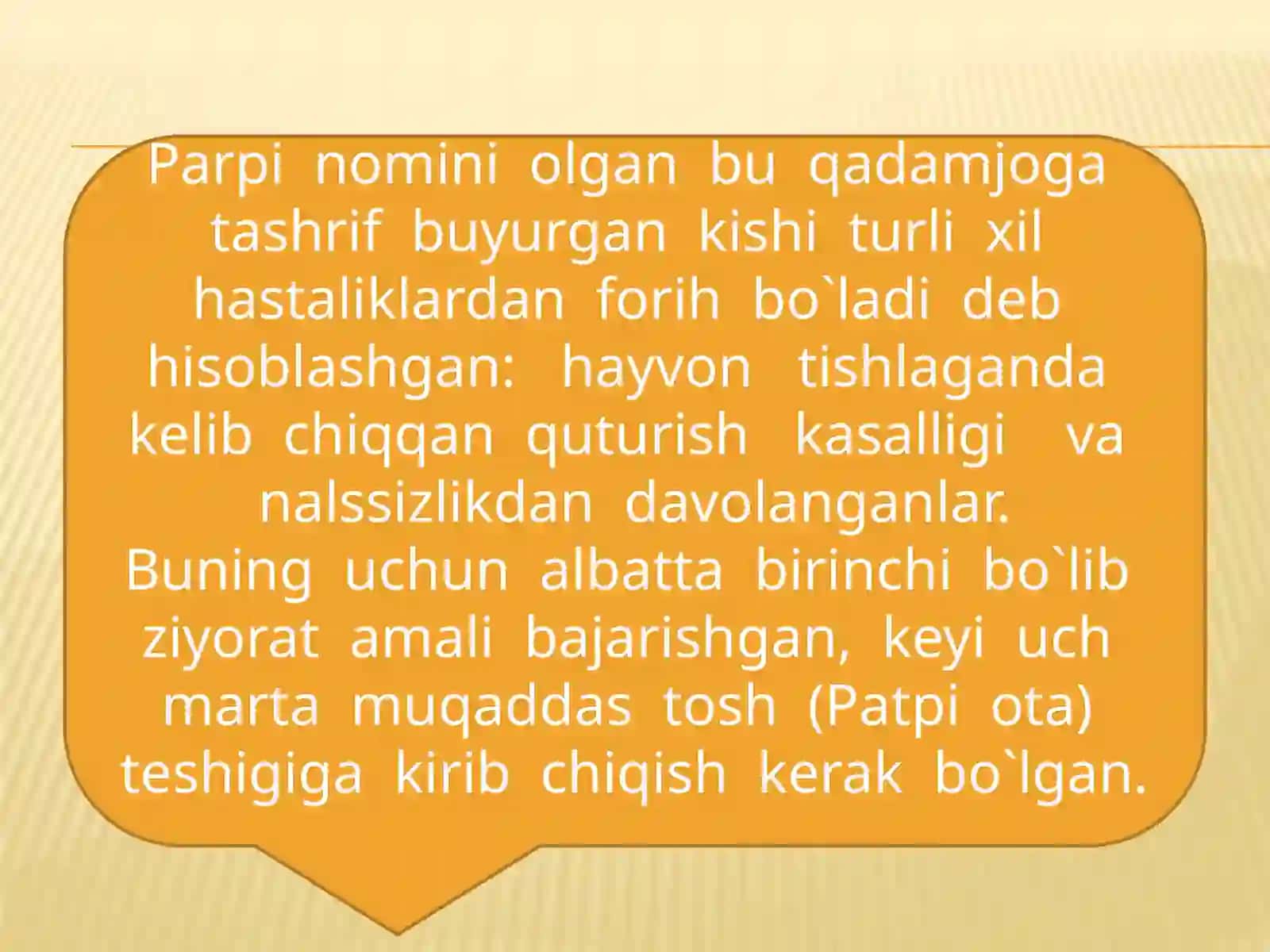 Parpi ota ziyoratgohi 3