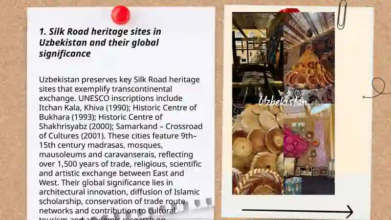 Tourism and geography of Uzbekistan and the world 3