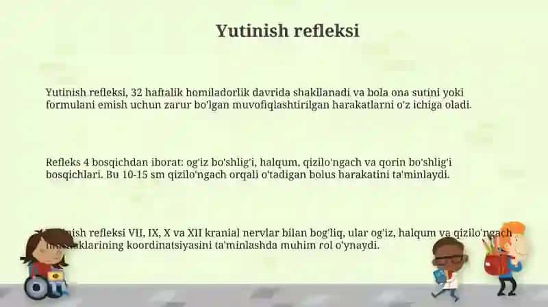 Yutinish refleksi 3
