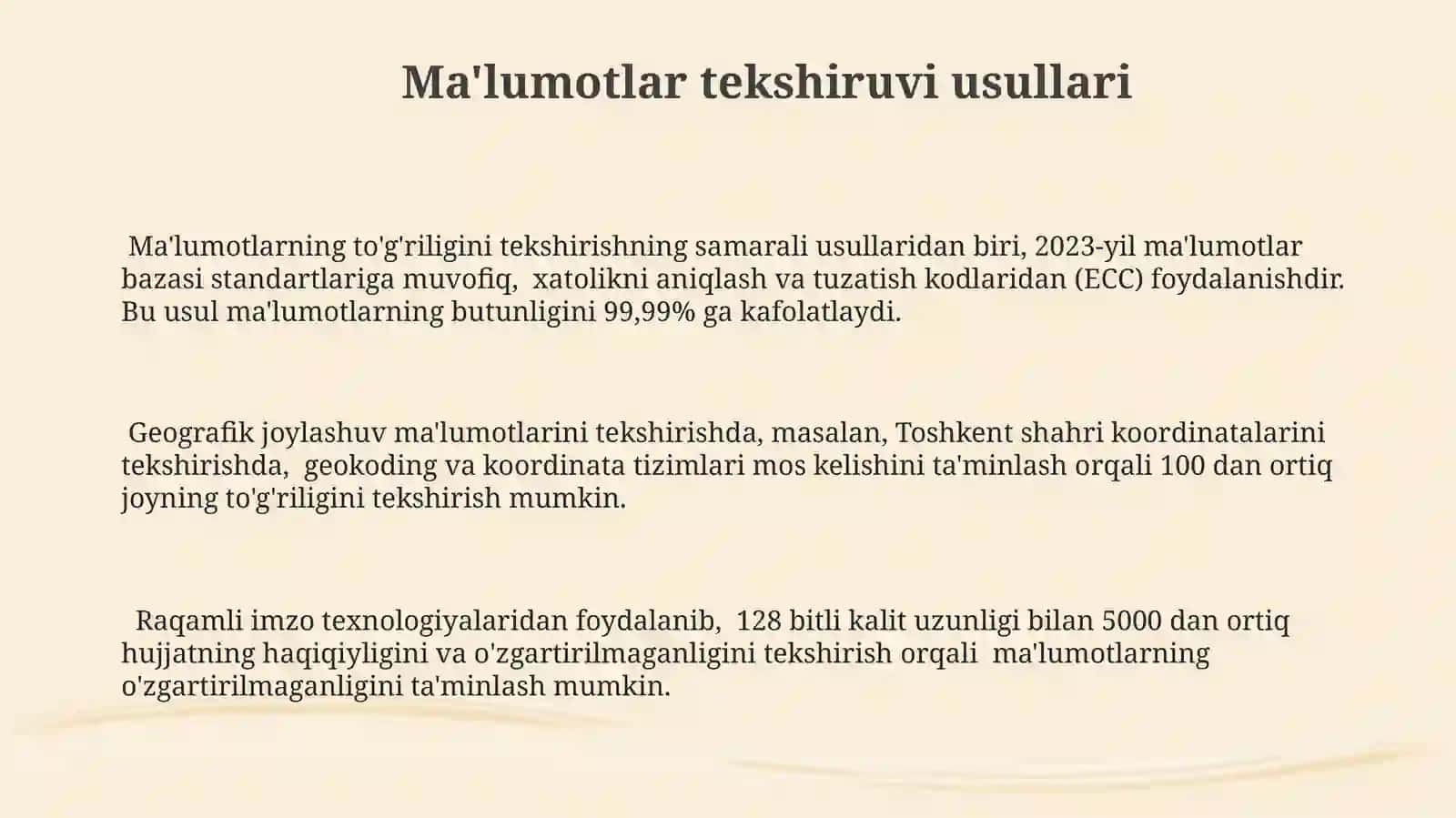 Ma'lumotlar yaxlitligi 3