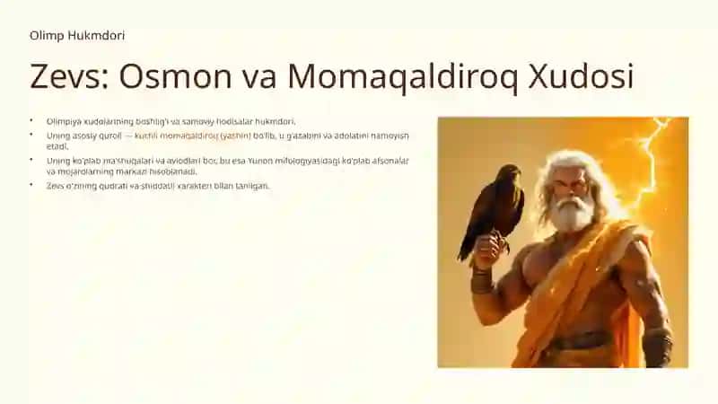 Qadimgi Yunonlarning Xudolari: Afsonalar va Haqiqatlar 3