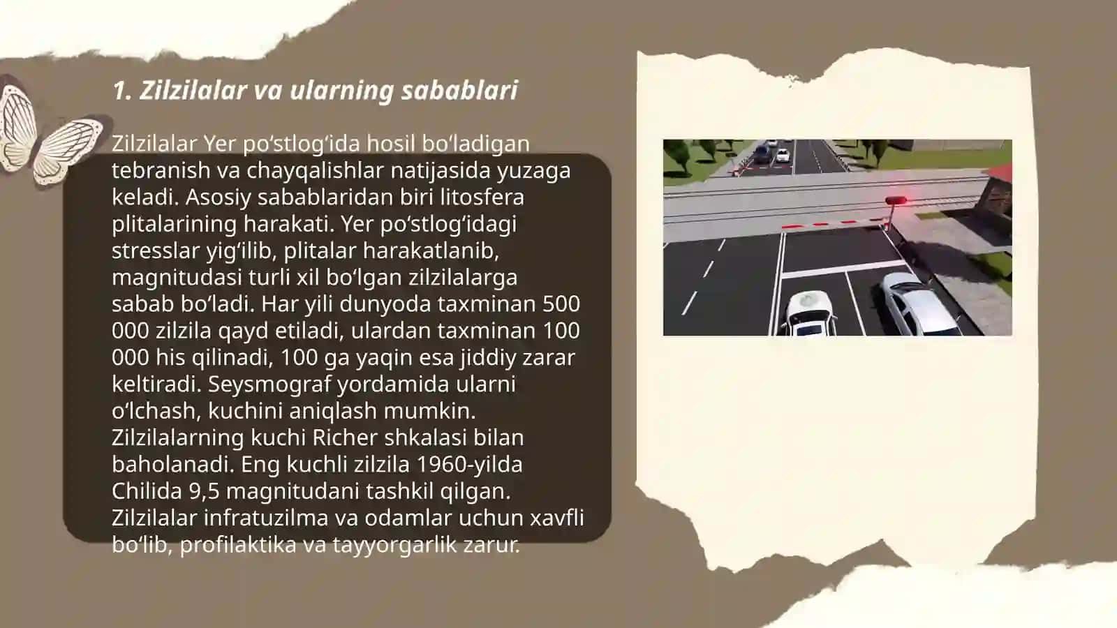 Zilzila va unda harakatlanish qoidalari 3