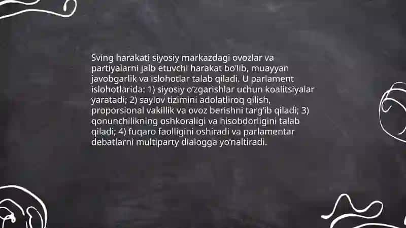 Sving harakati va parlament islohotlari 3