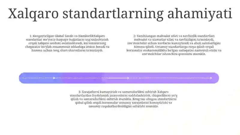 Xalqaro Standartlarni QoʻLlash Va Taqdim Etish 3