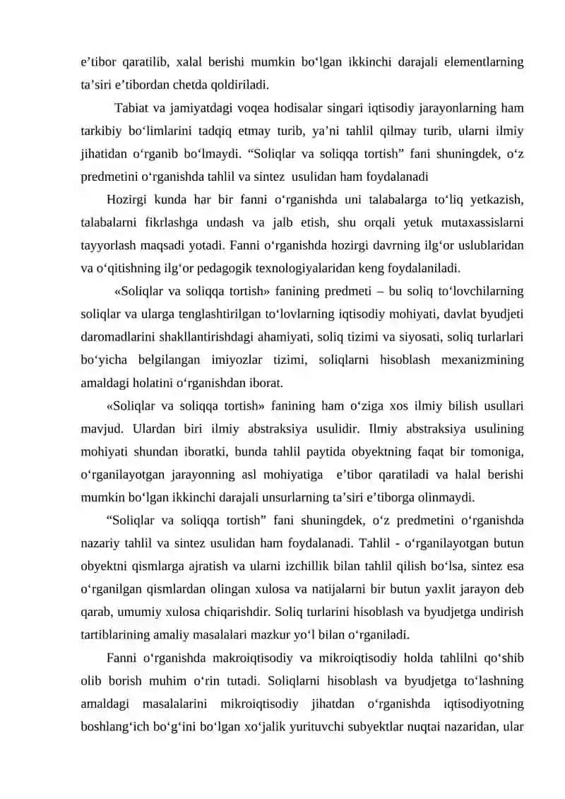Soliqlar va soliqqa tortish 3