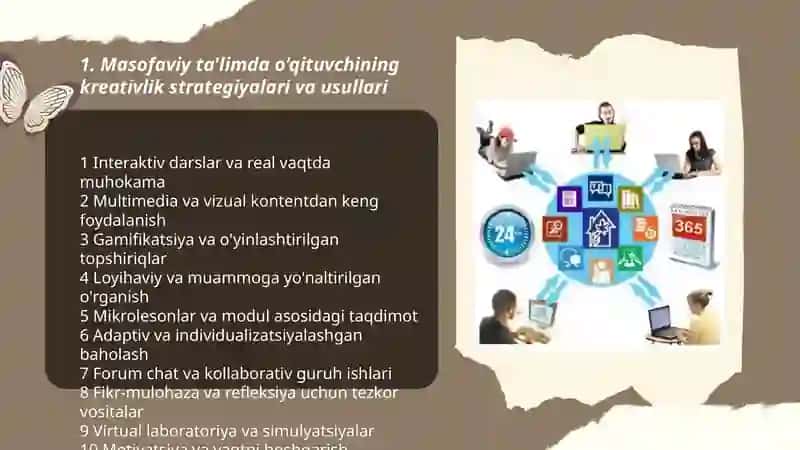 Masofaviy ta'limda o'qituvchining kreativligi 3