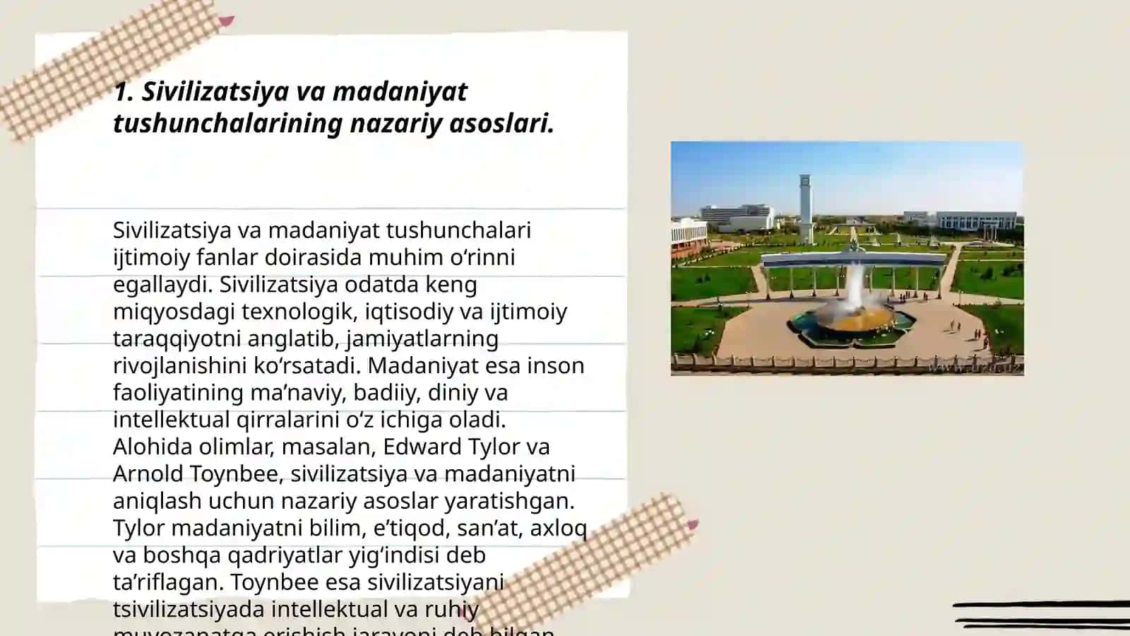 "Svilizatsiya"va "Madaniyat"tushunchalari 3
