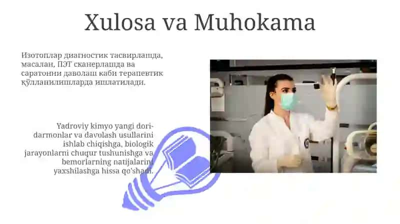 Yadro kimyosining tibbiyotdagi ōrni 3