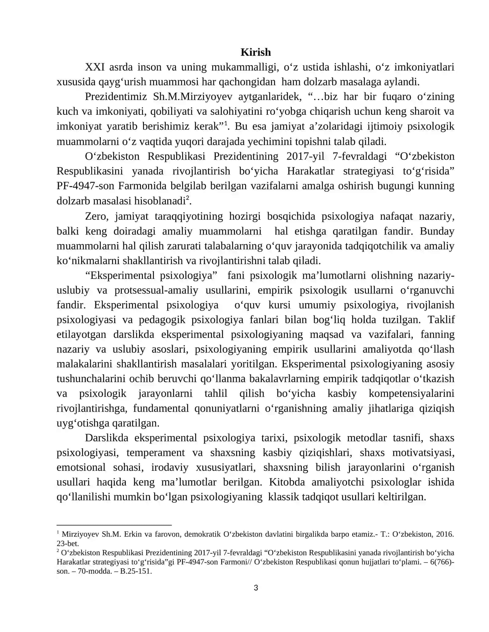 Еkspеrimеntаl psixоlоgiyа darslik 3