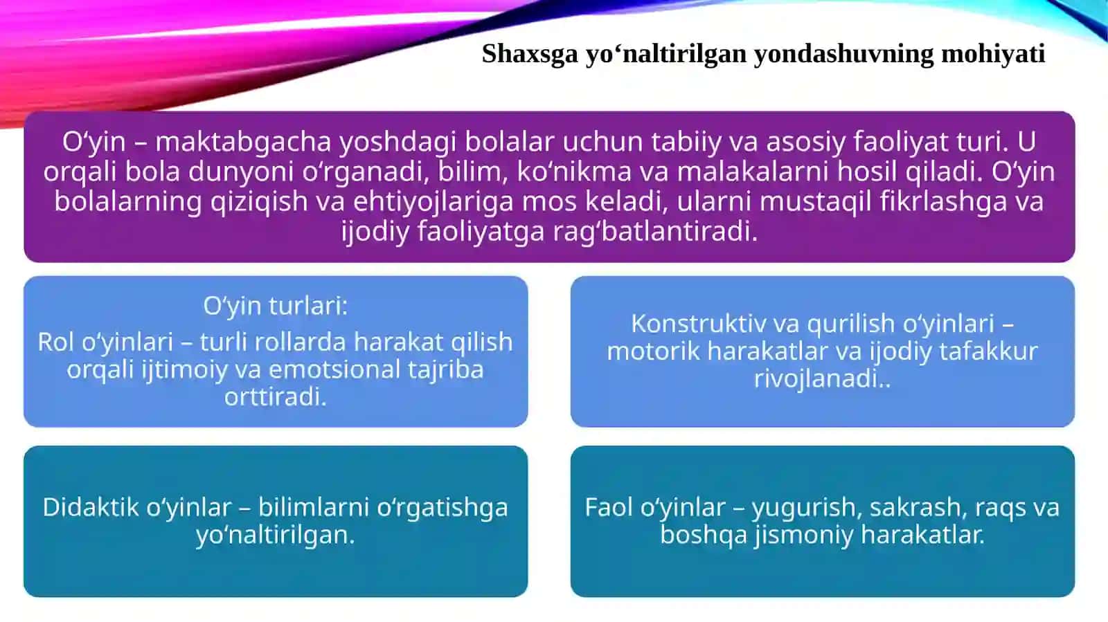 Rivojlantiruvchi markazlarni tashkil etish 3