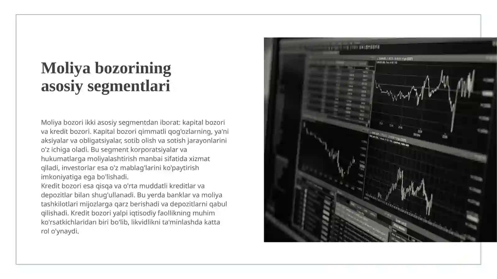 Moliya bozori risklari va portfelini boshqarish 3