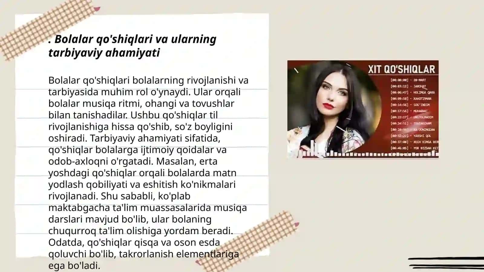 Bolalar qo'shiqlari 3
