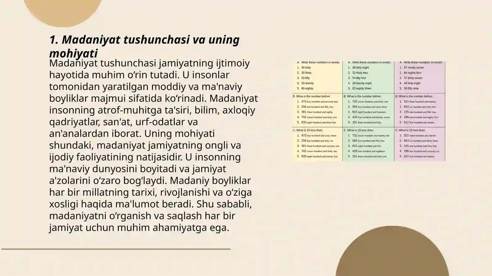 Madaniyat tizmida qadriyatlar masalasi 3