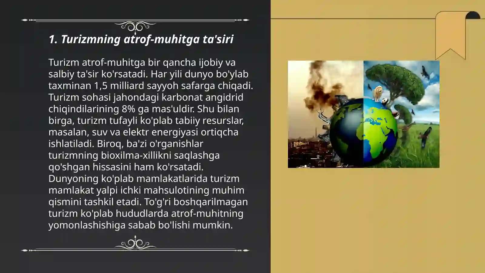 Turizmning ekologiyaga ta'siri 3