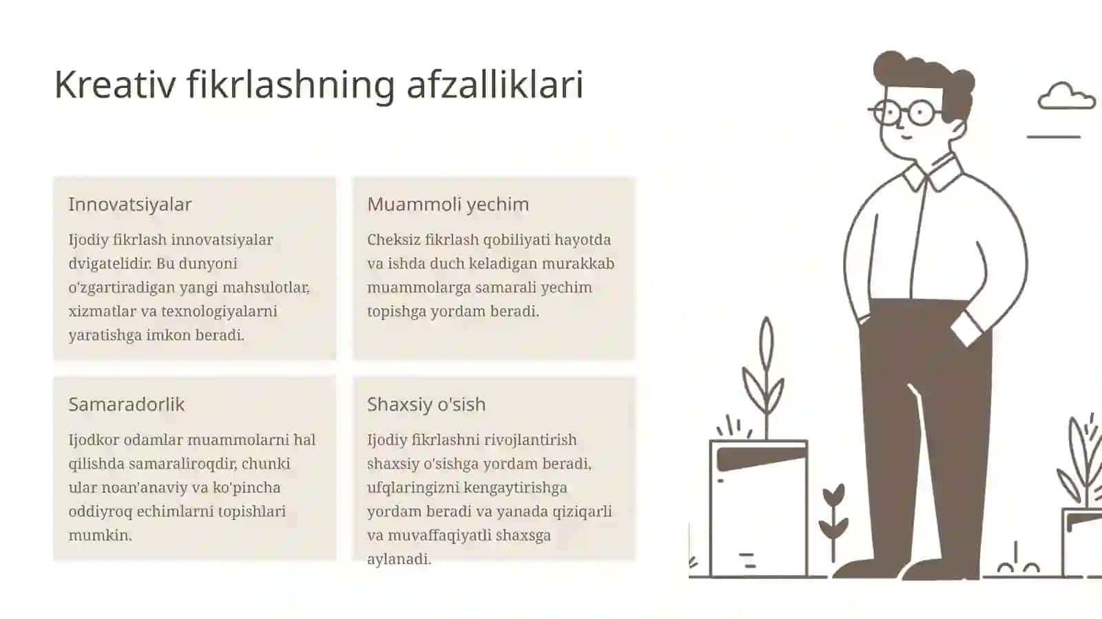 Kreativ fikrlash 3