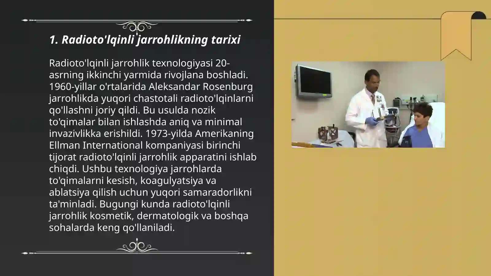 Radioto'lqinli jarrohlik 3
