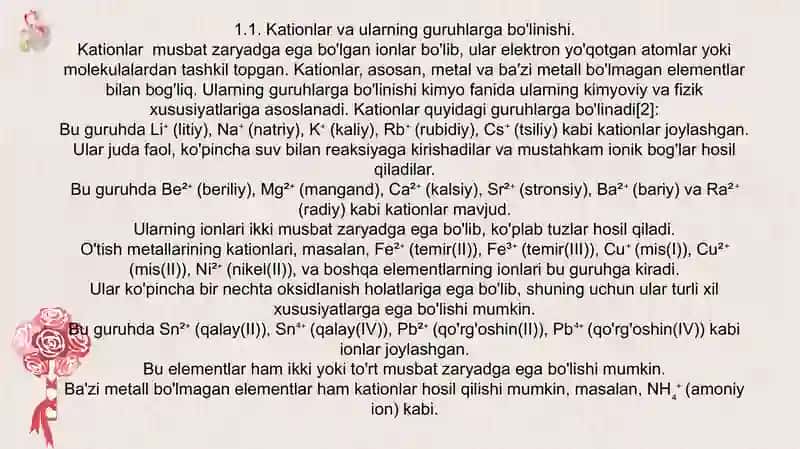 Analitik kimyo kursi 3