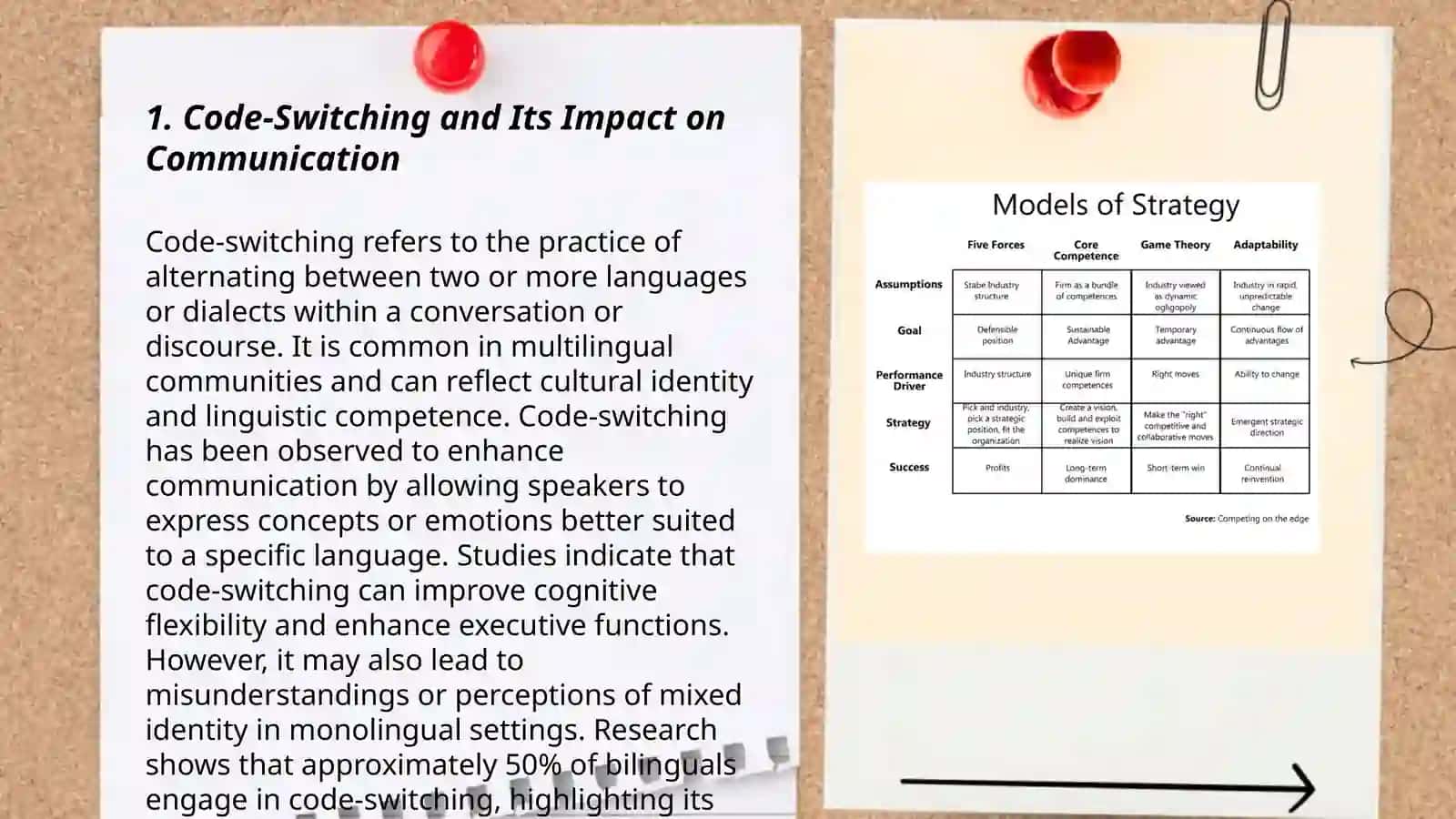 Sociolinguistic and strategic competence 3