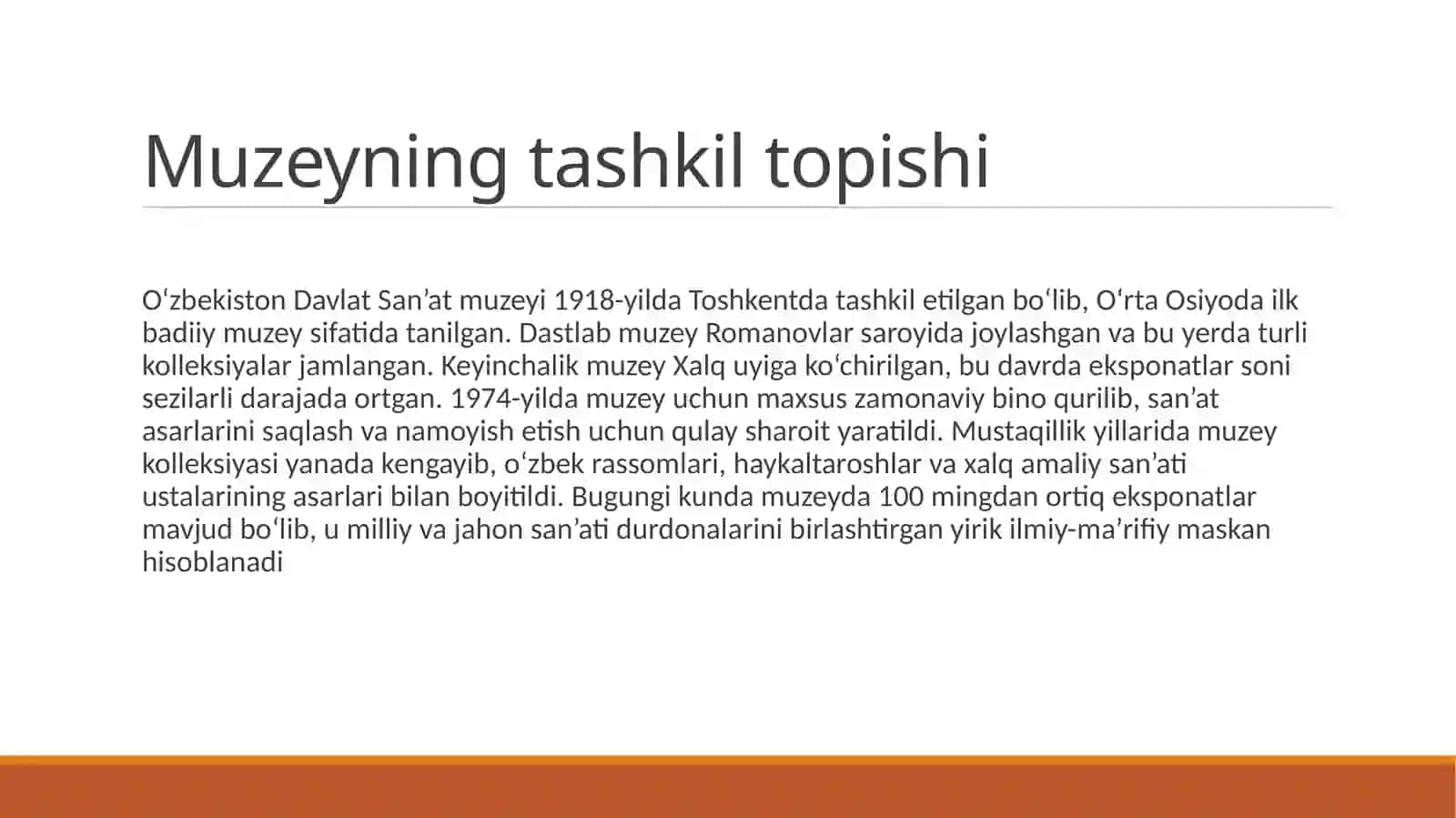 Oʻzbekiston Davlat Muzeyi 2 3