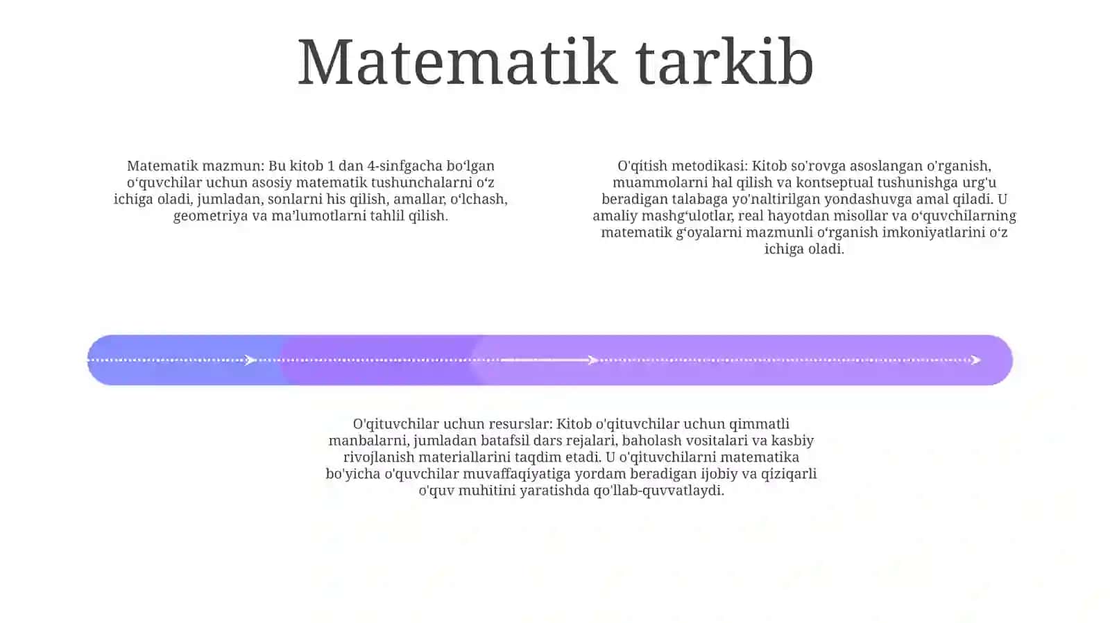 1 Va 4-Sinf Matematika Dars Tahlili 3