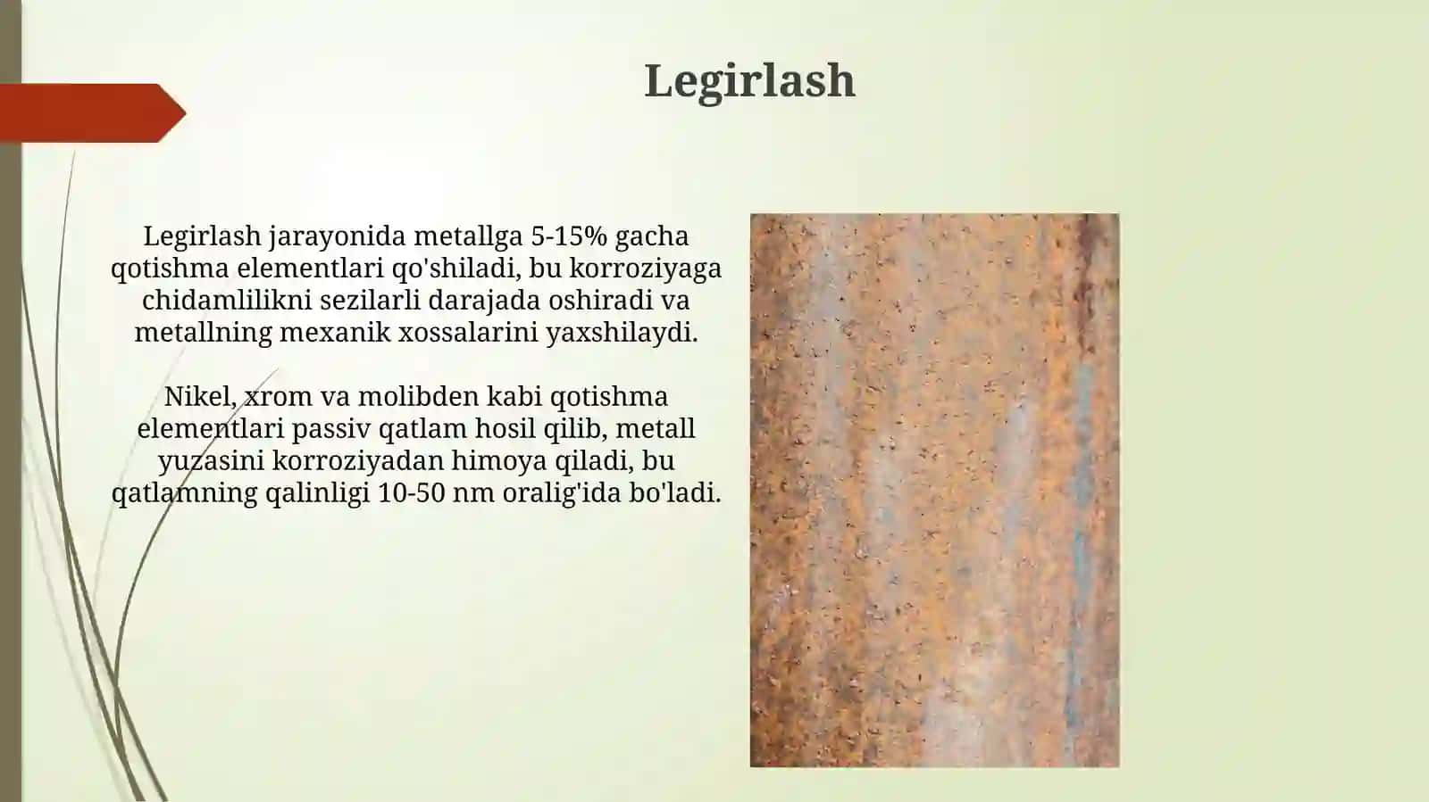 Metallarni karroziyadan himoya qilish usullari 3
