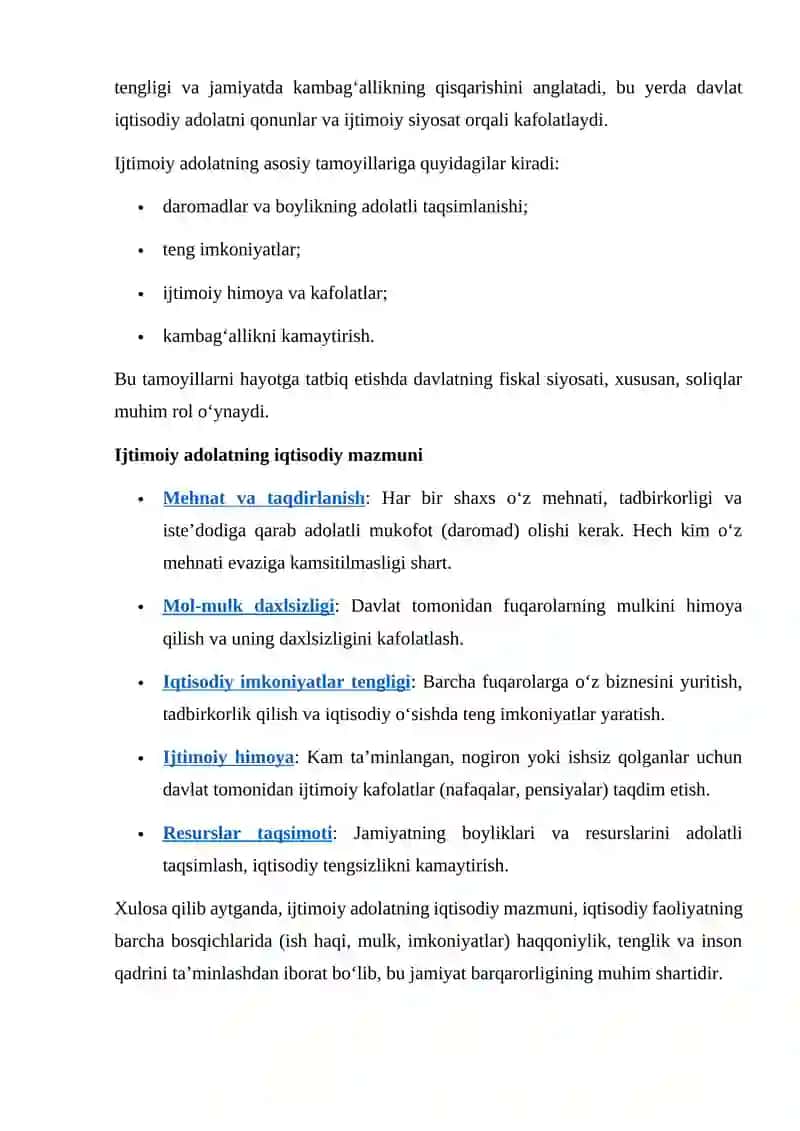 Ijtimoiy adolatni ta’minlashdagi roli 3