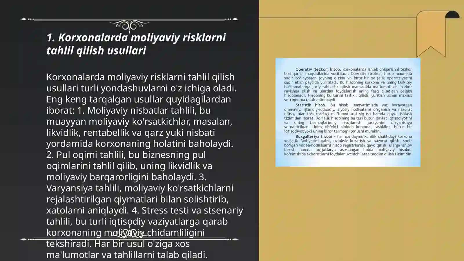 Korxonalarda moliyaviy risklarni boshqarish 3