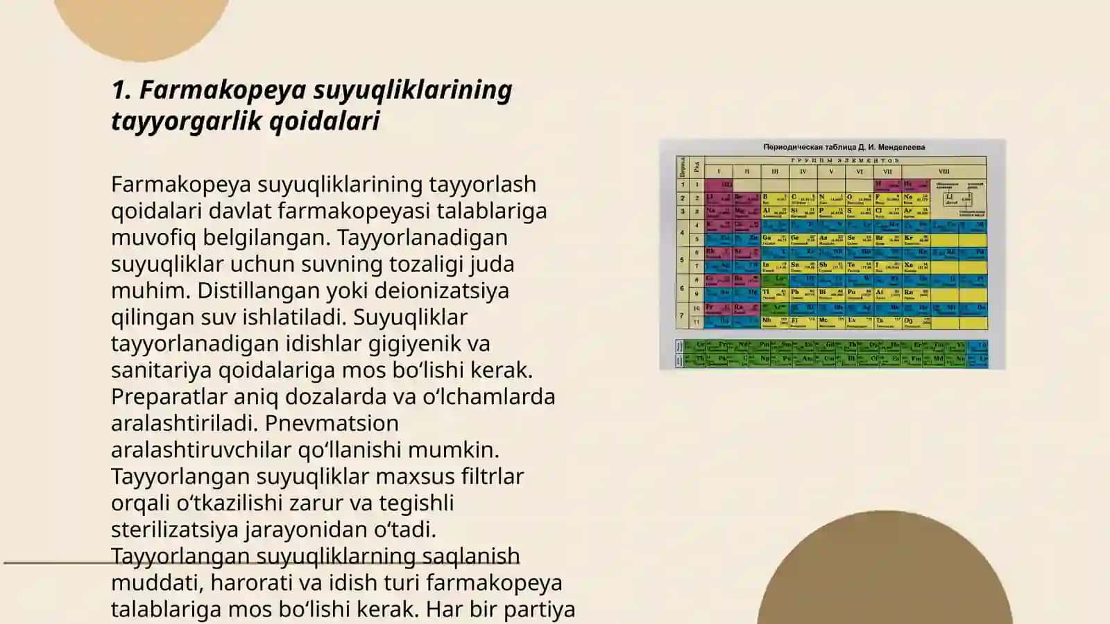 Standart farmokopeya suyuqliklarini tayyorlash 3