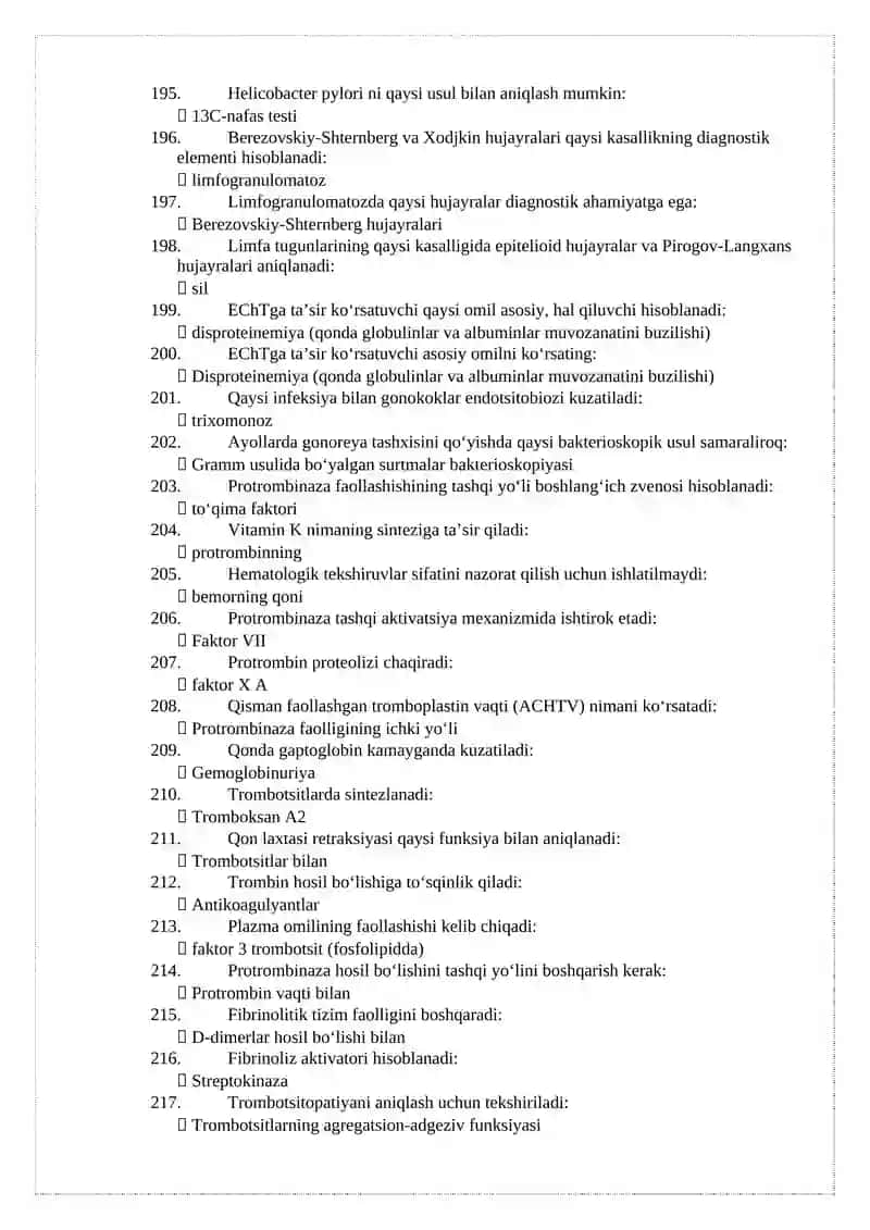 Najas massalari va ularning tahlili 3