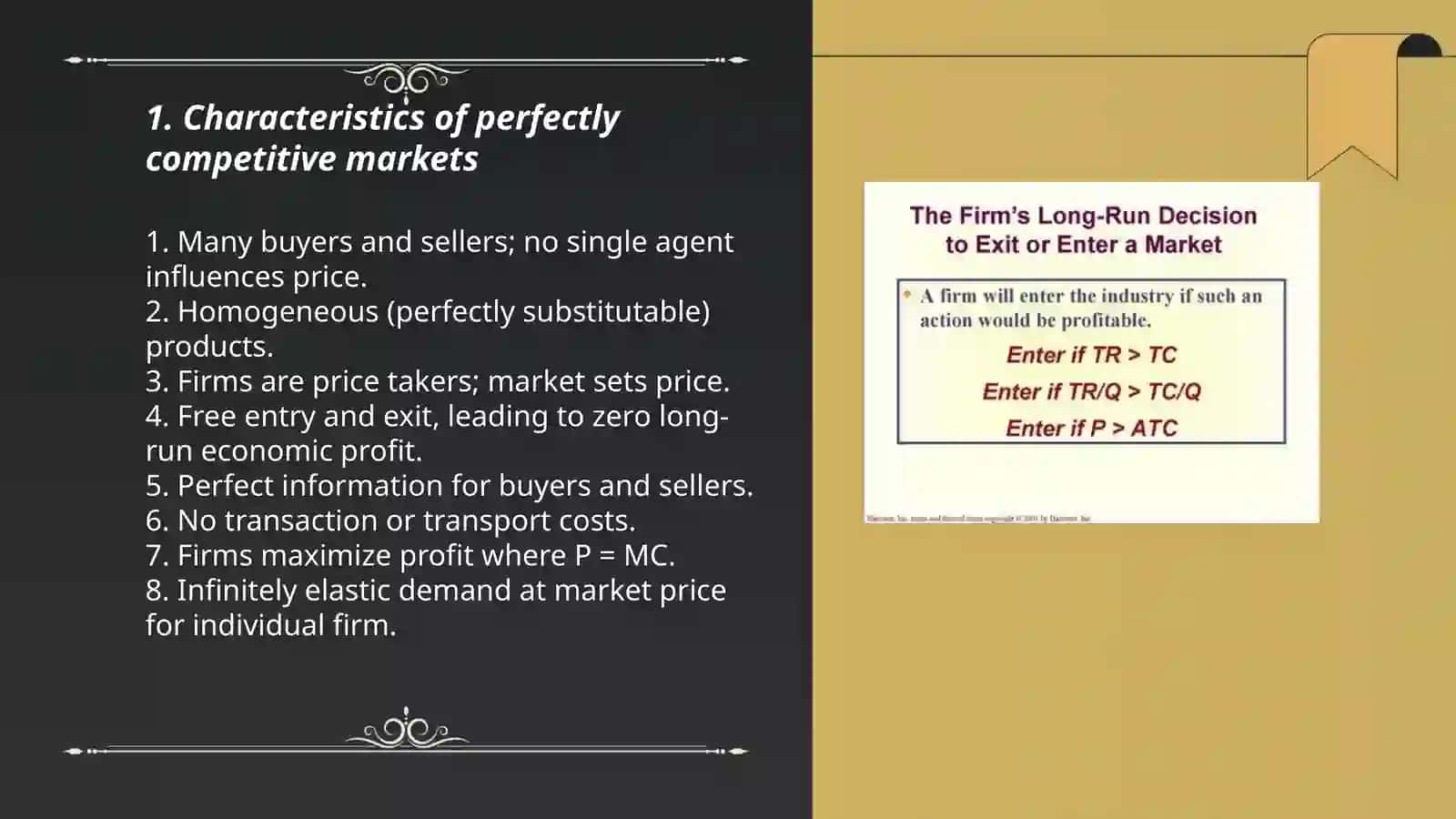 Firms in competitive markets 3
