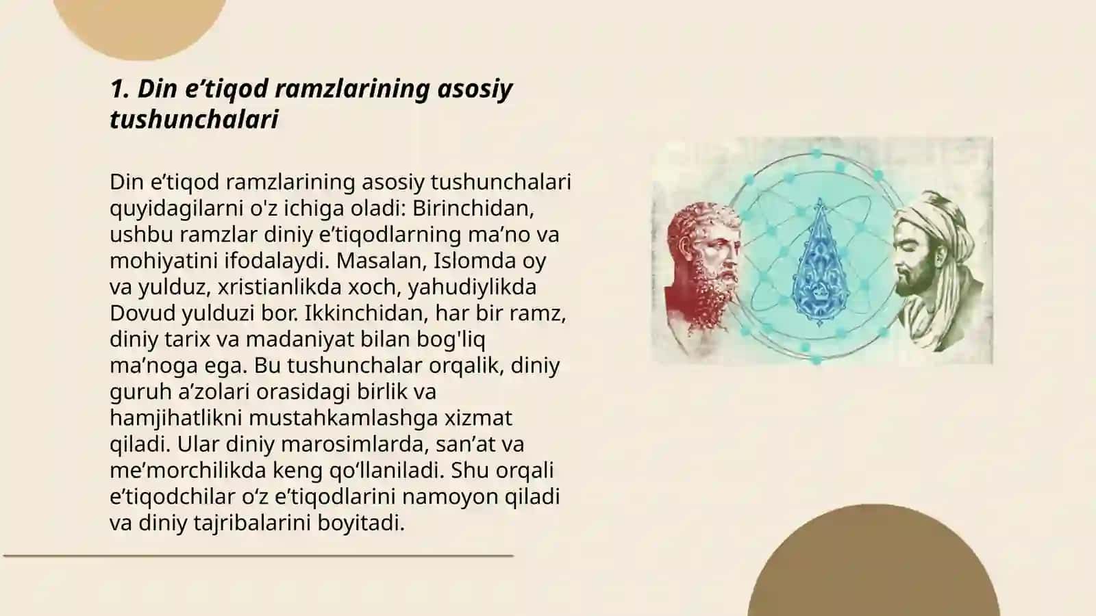 Din eʼtiqod ramzi. Dinshunoslik fan sifatida 3