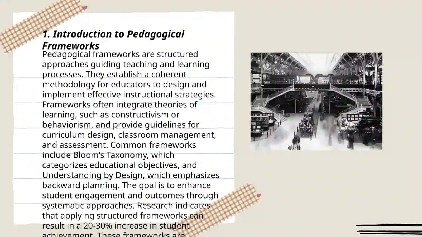 Introduction to Pedagogical Frameworks 3