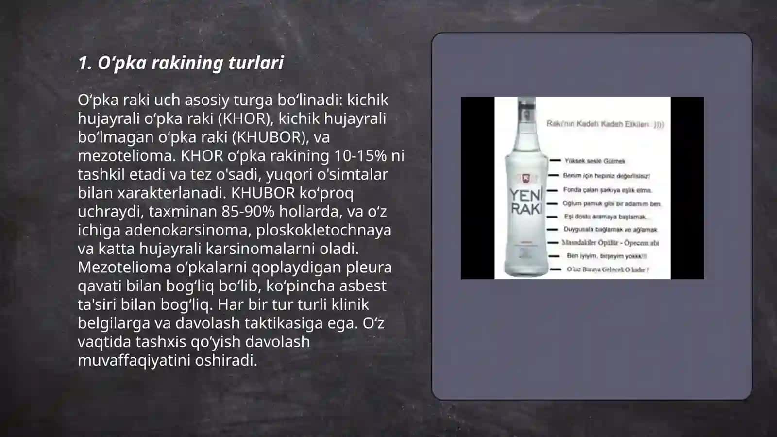 Pulmanologiya oʻpka raki 3