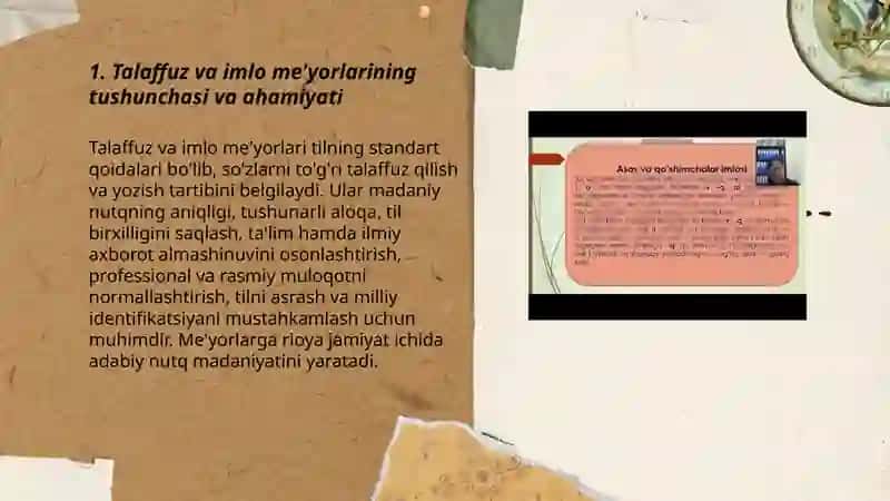 Madaniy nutqning talaffuz va imlo me'yorlari 3