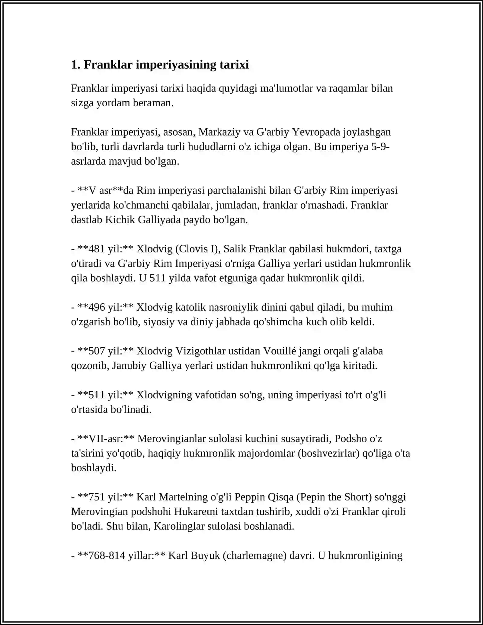FRANKLAR INPERIYASI 3