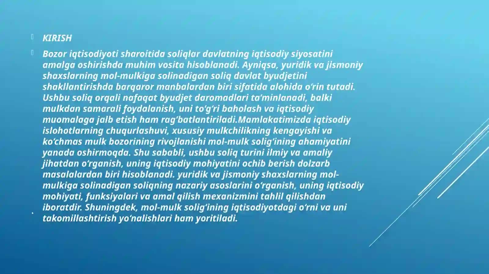 Yuridik va jismoniy shaxslarning mol-mulkiga solinadigan soliq 3