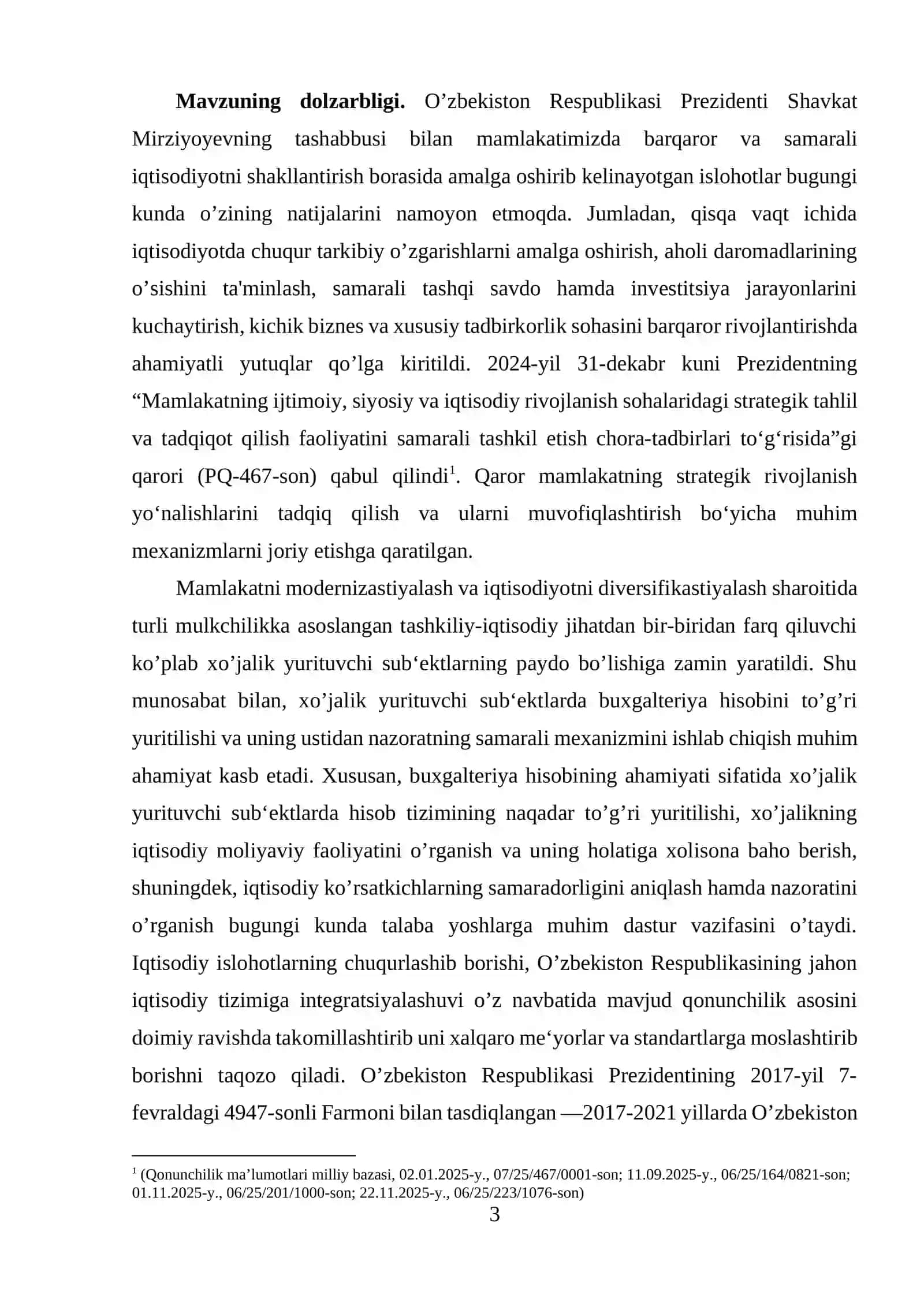 Operatsion faoliyat pul oqimlari 3