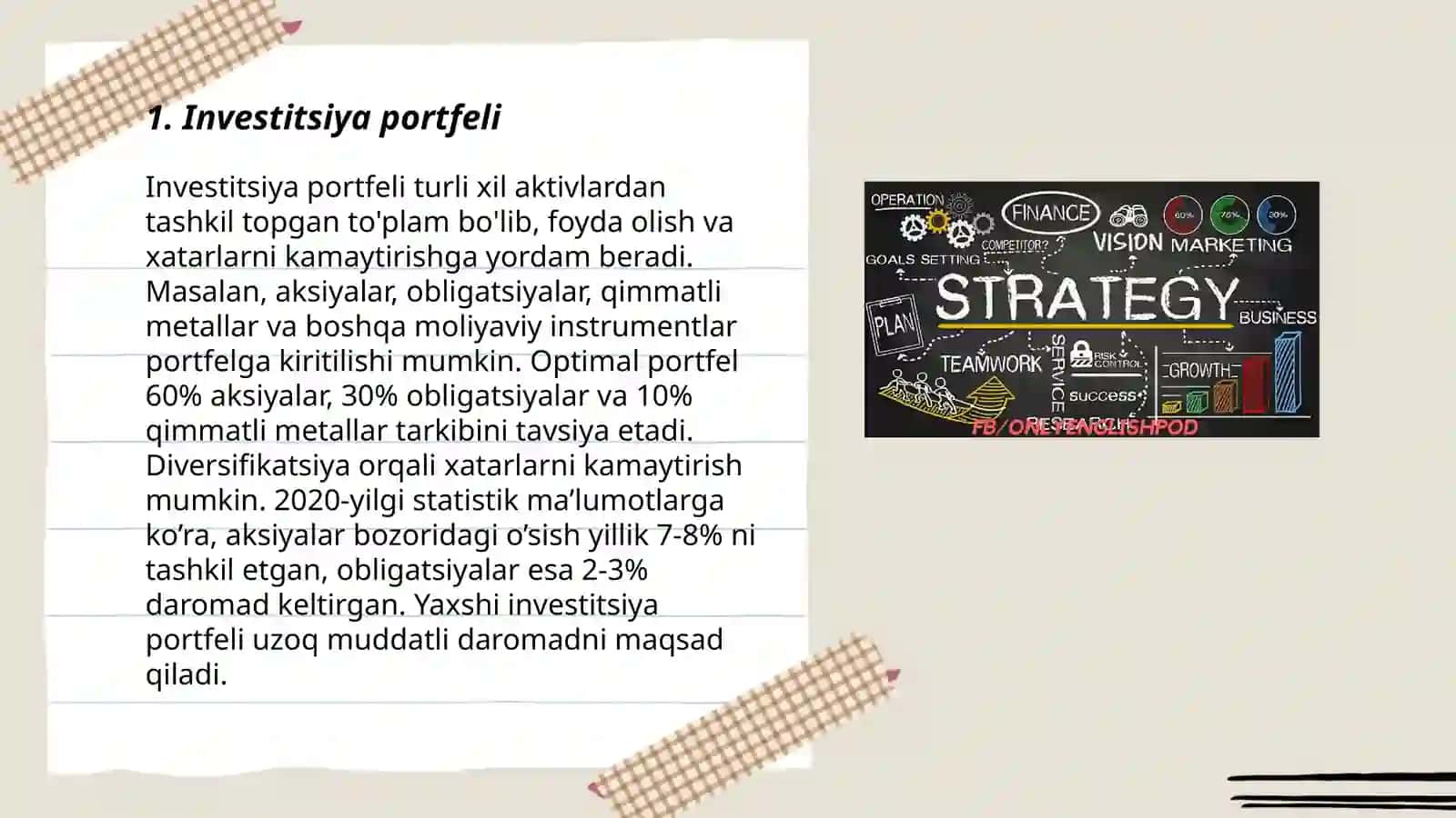 Portfelli Strategiyalar 3