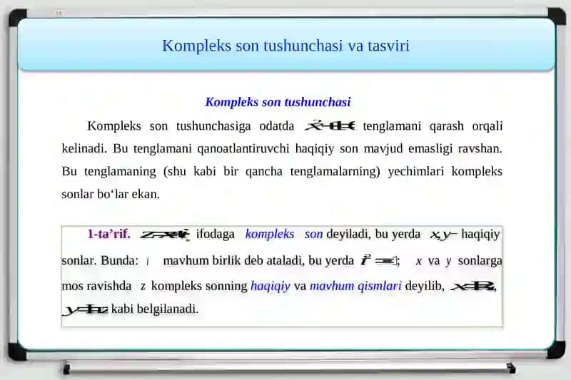 MATEMATIKA FANINI O‘QITISH METODIKASI 3