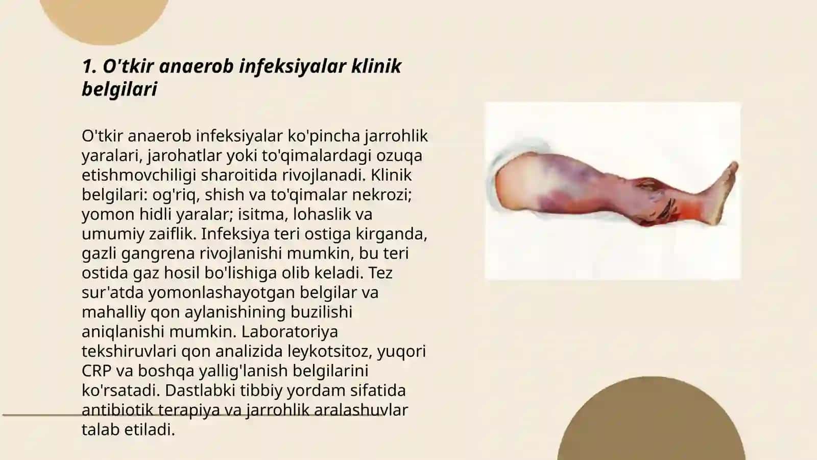 O'tkir anaerob infeksiyalar 3